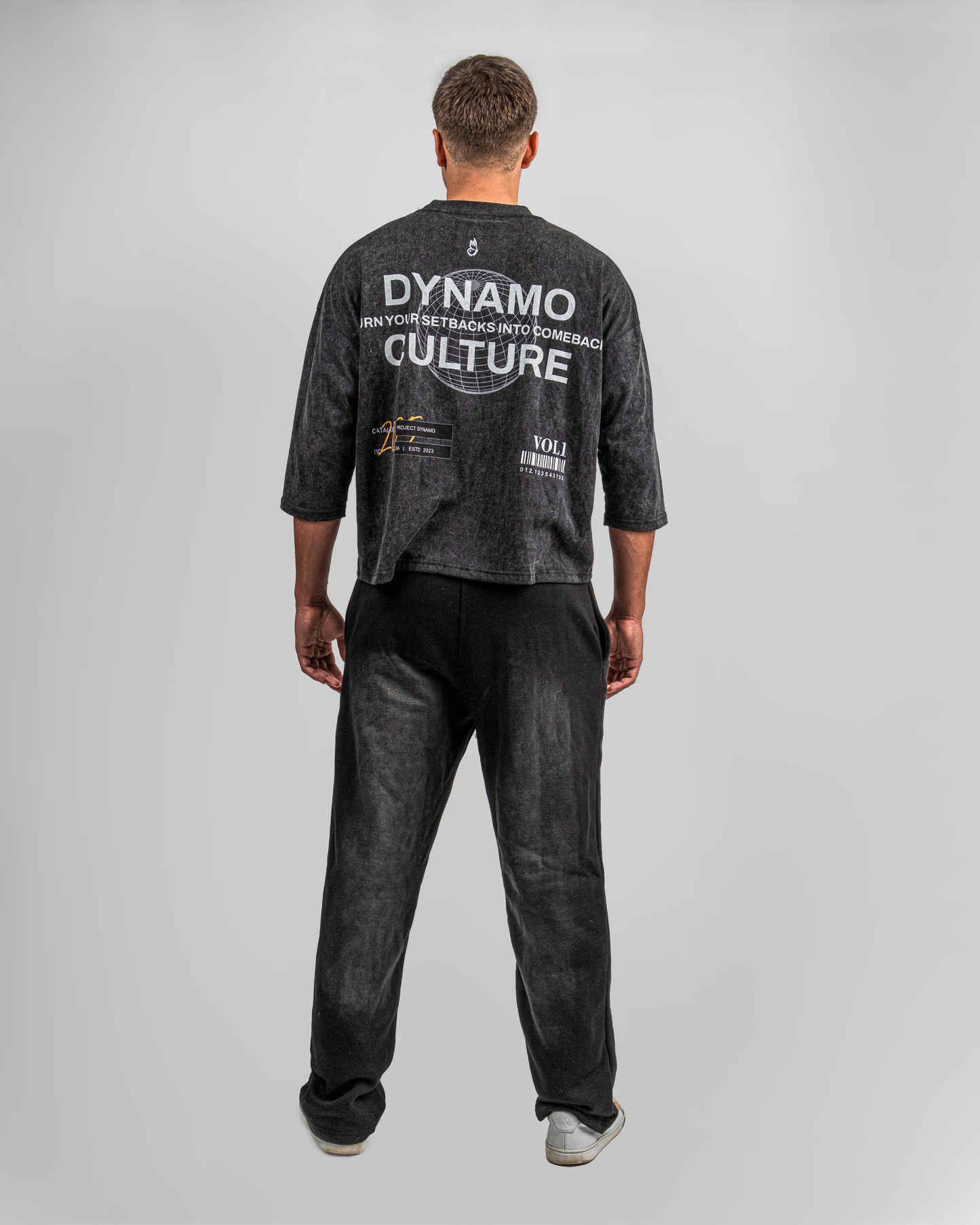 Black & Grey Dynamo Culture tee