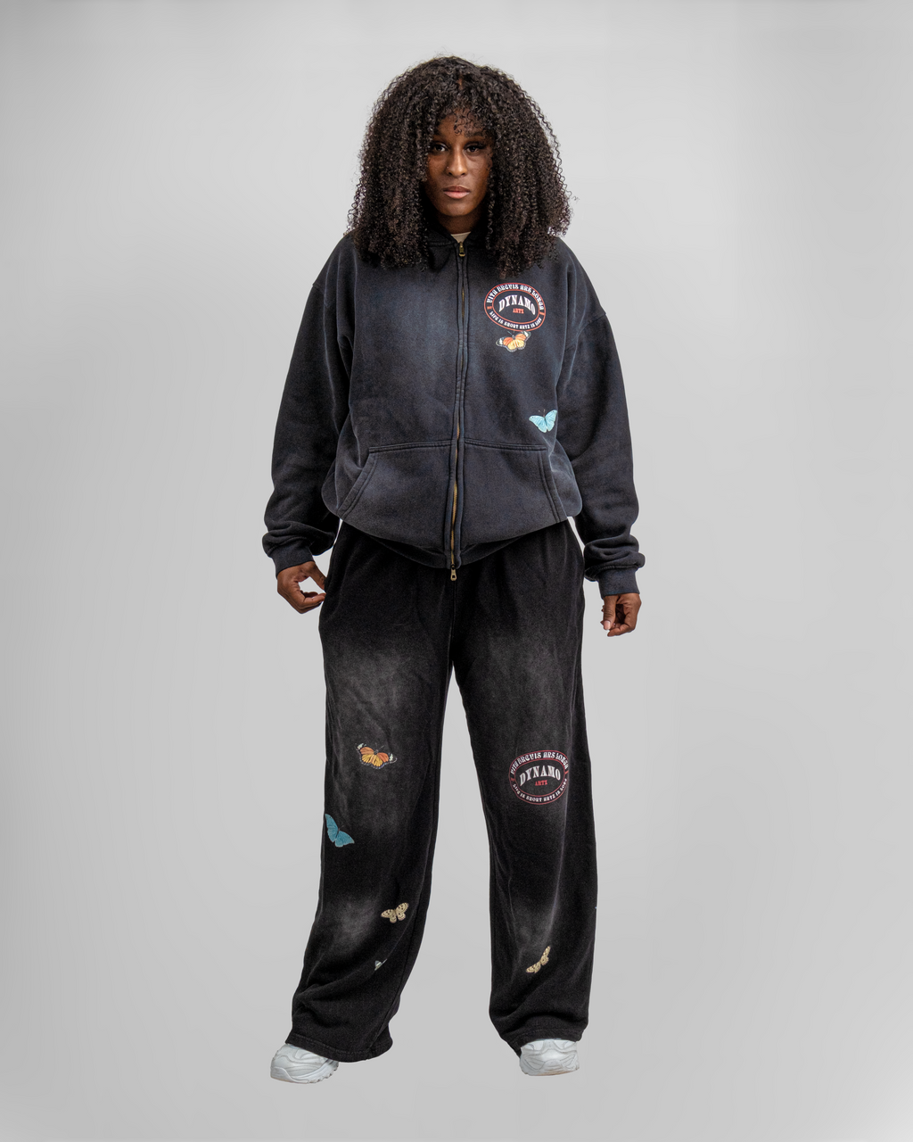 Black Washed 'SUCCESS' Set
