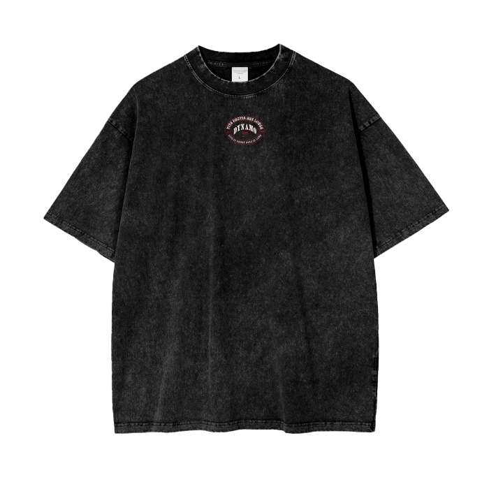 Blessed Acid Wash Oversize T-Shirt - 250 GSM