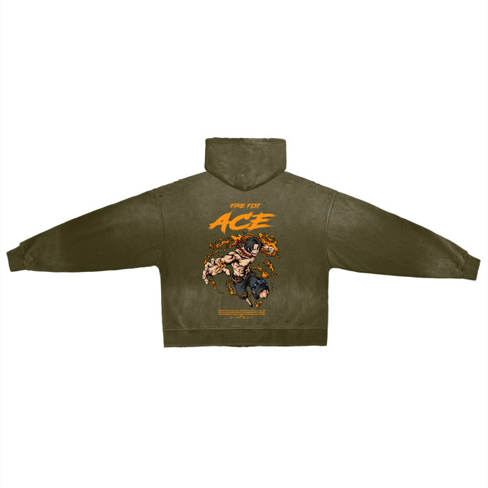 ACE washed hoodie