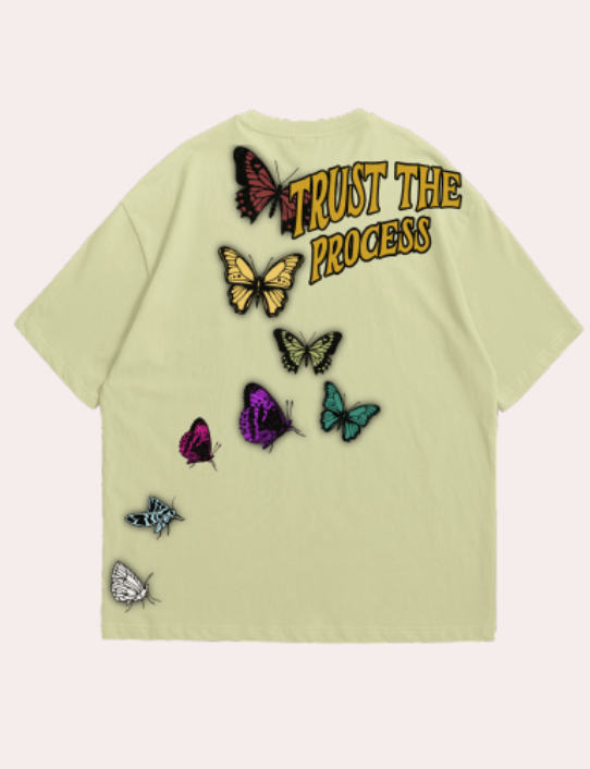 Trust The Process 'TTP' CREAM Tee