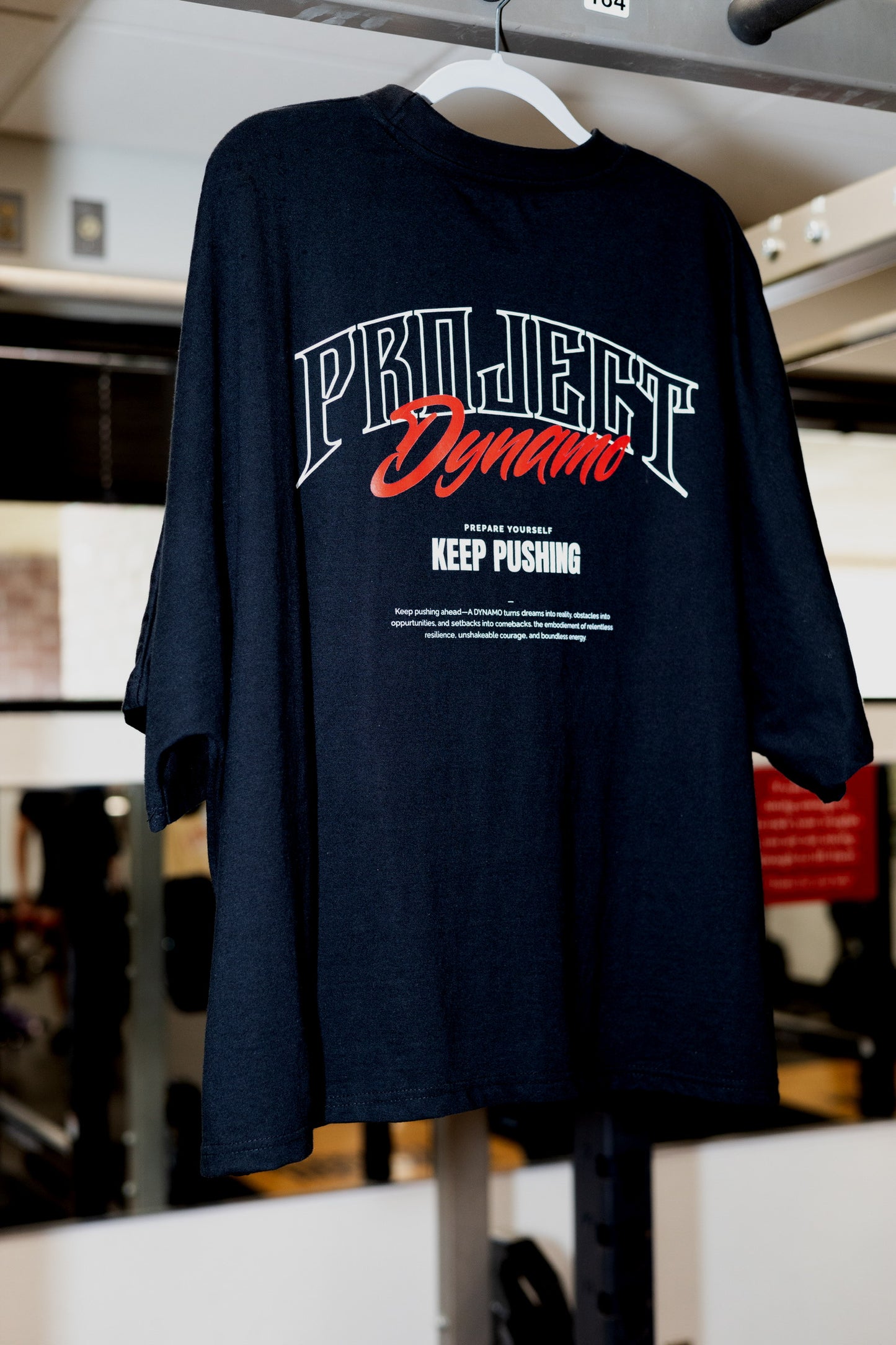 Project Dynamo oversized tee- Black