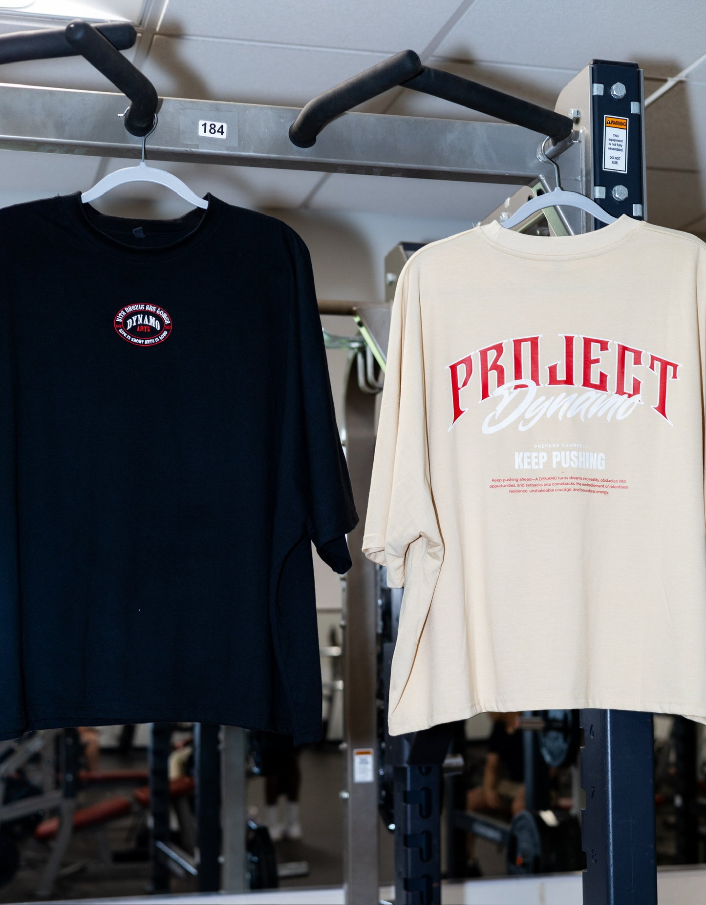 Project Dynamo oversized tee- Beige