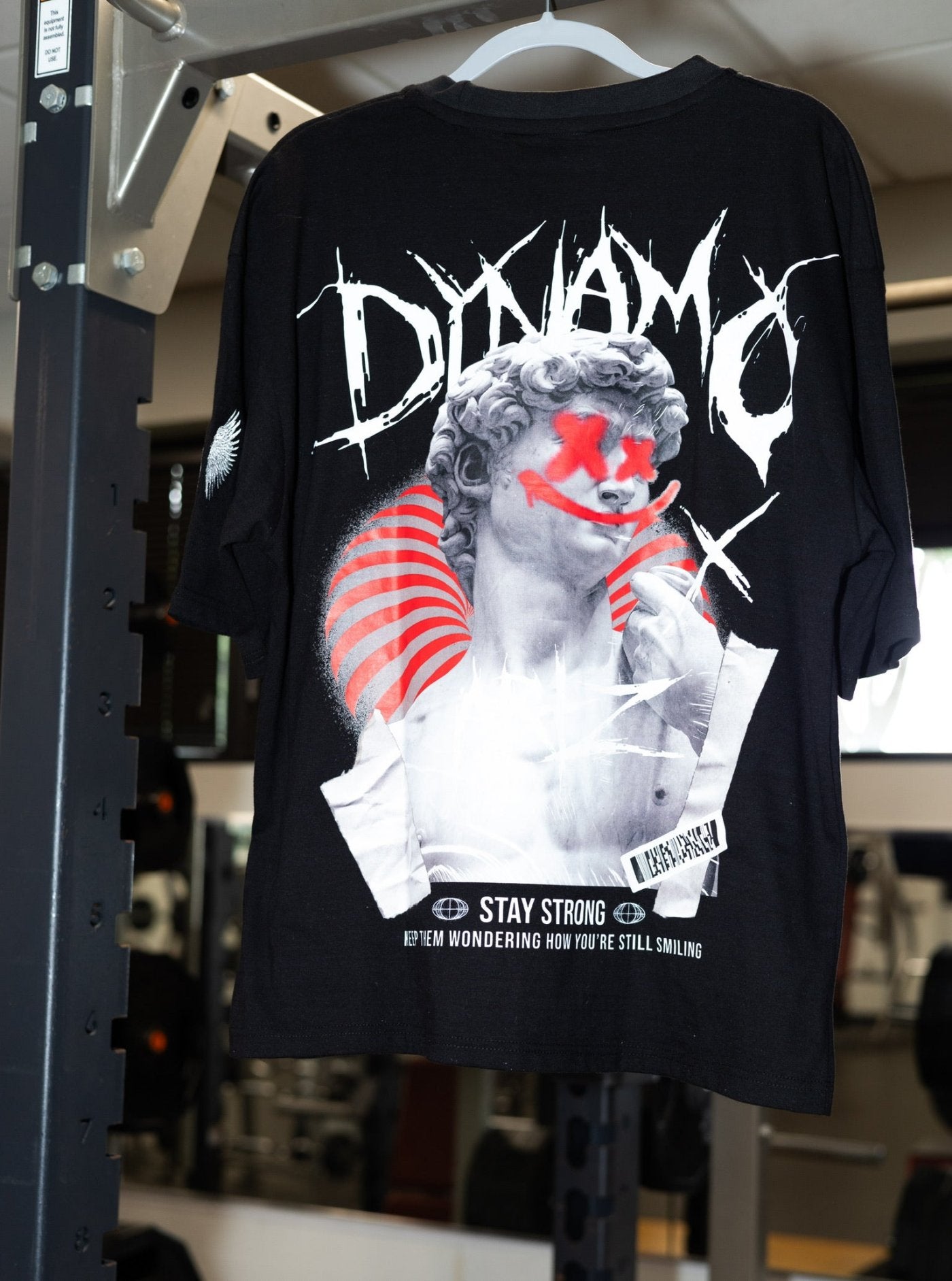 BLACK 'KEEP GOING' Tee