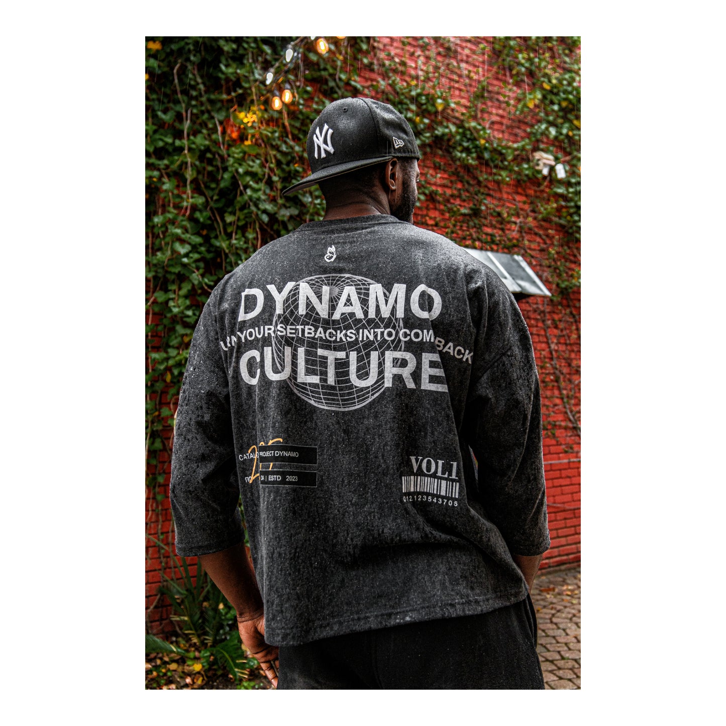 Black & Grey Dynamo Culture tee