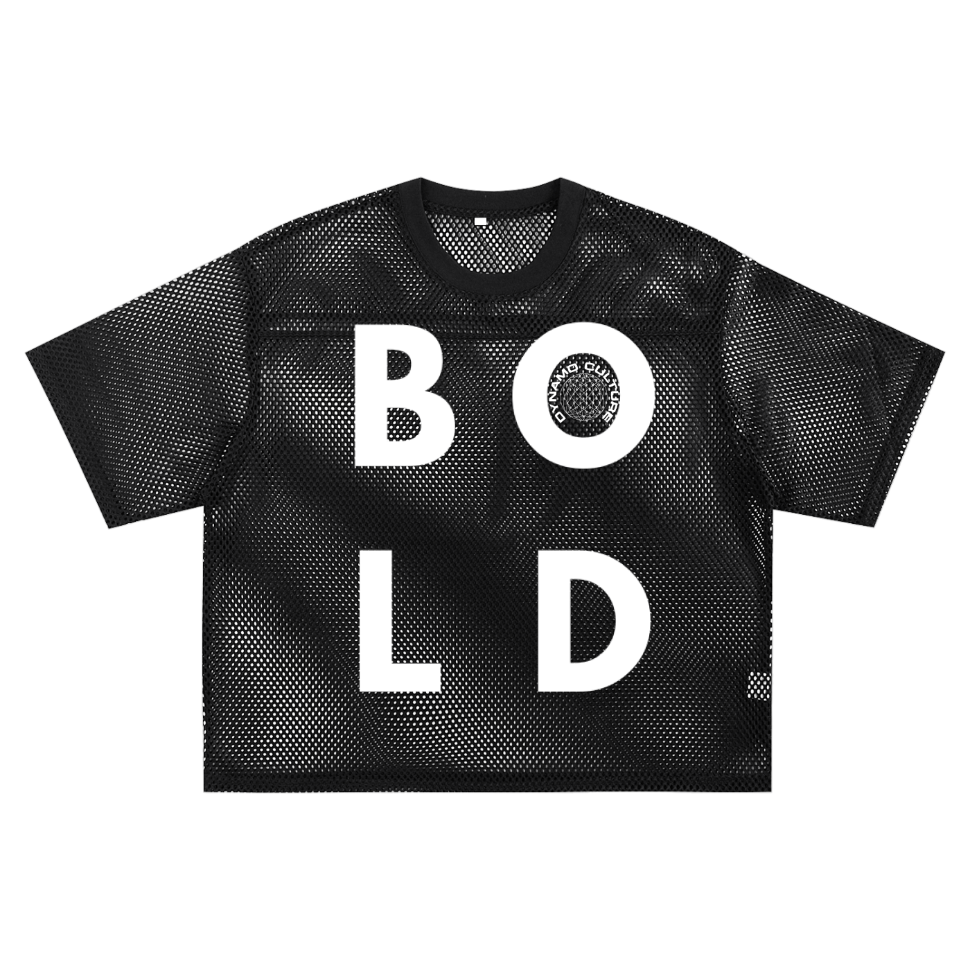 See-through Boxy Net Tee
