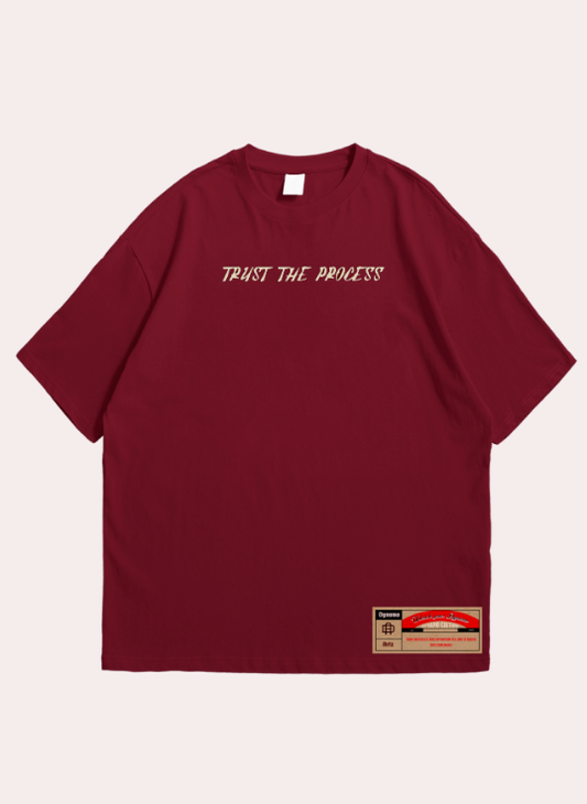 BURGUNDY 'TTP' Tee