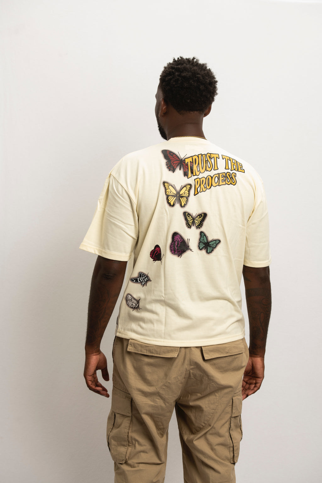 Trust The Process 'TTP' CREAM Tee