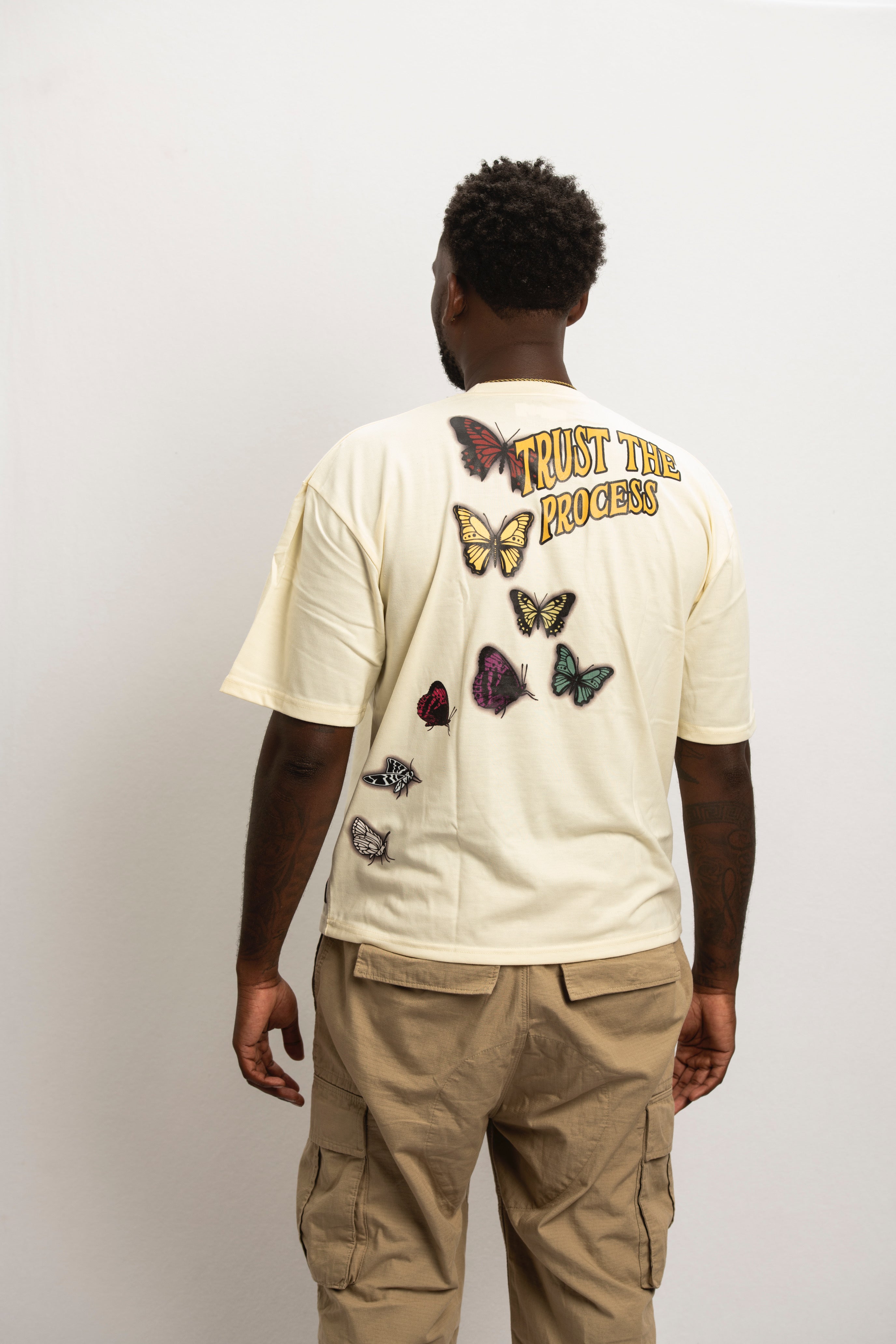 Trust The Process 'TTP' CREAM Tee