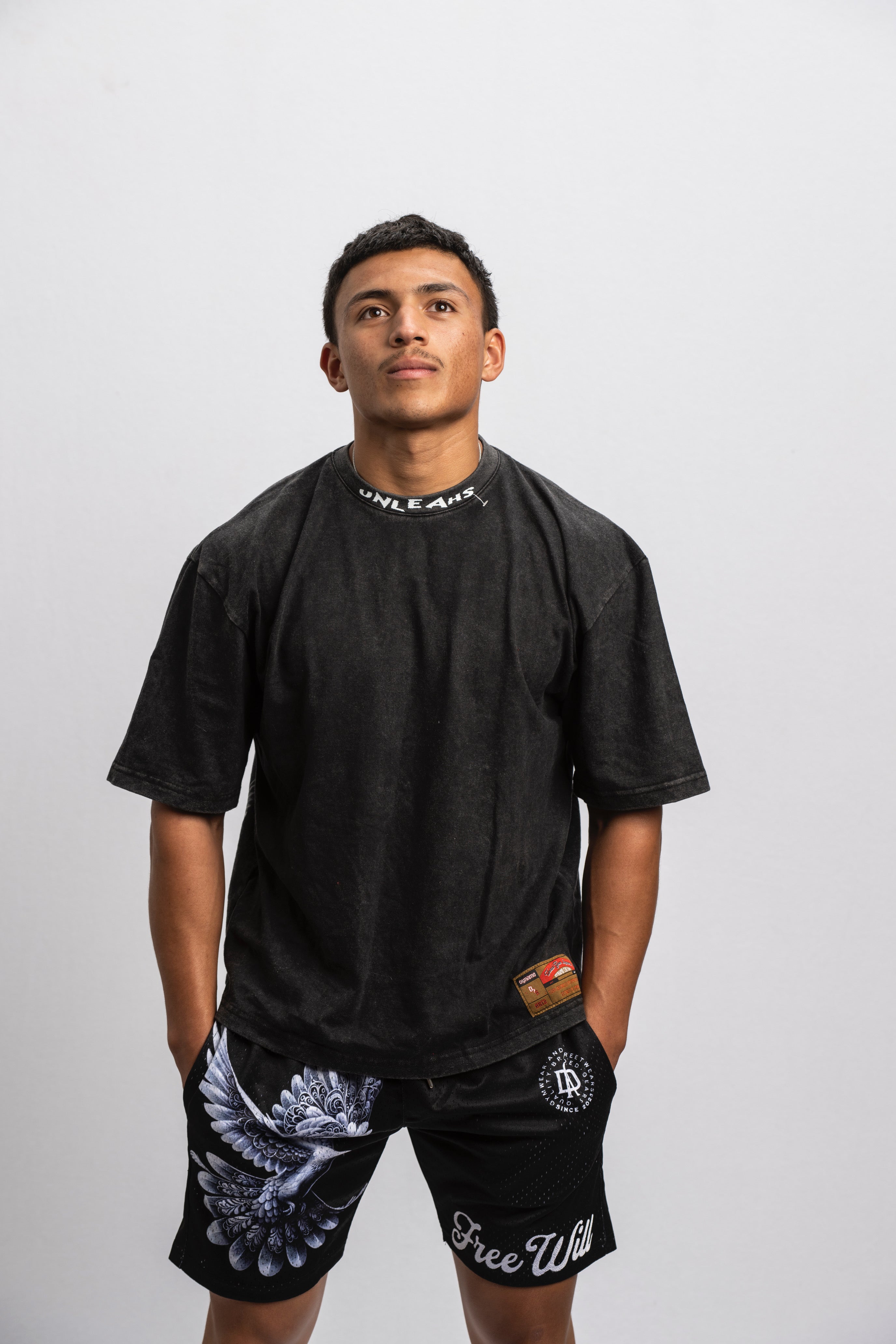 FREE WILL - WASHED BLACK TEE