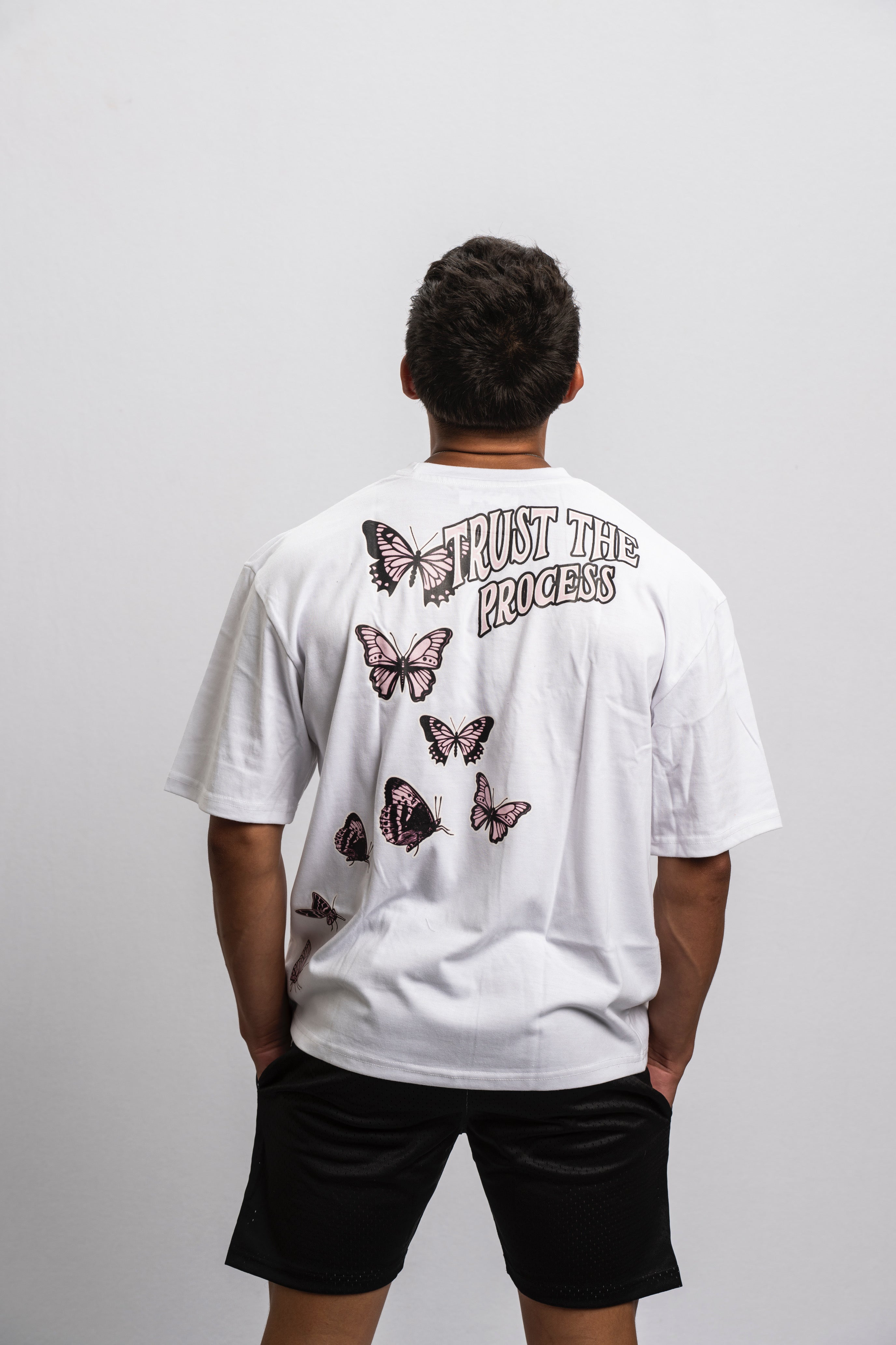WHITE 'TTP' Tee