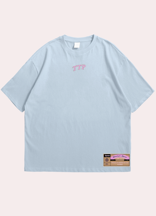 WHITE 'TTP' Tee
